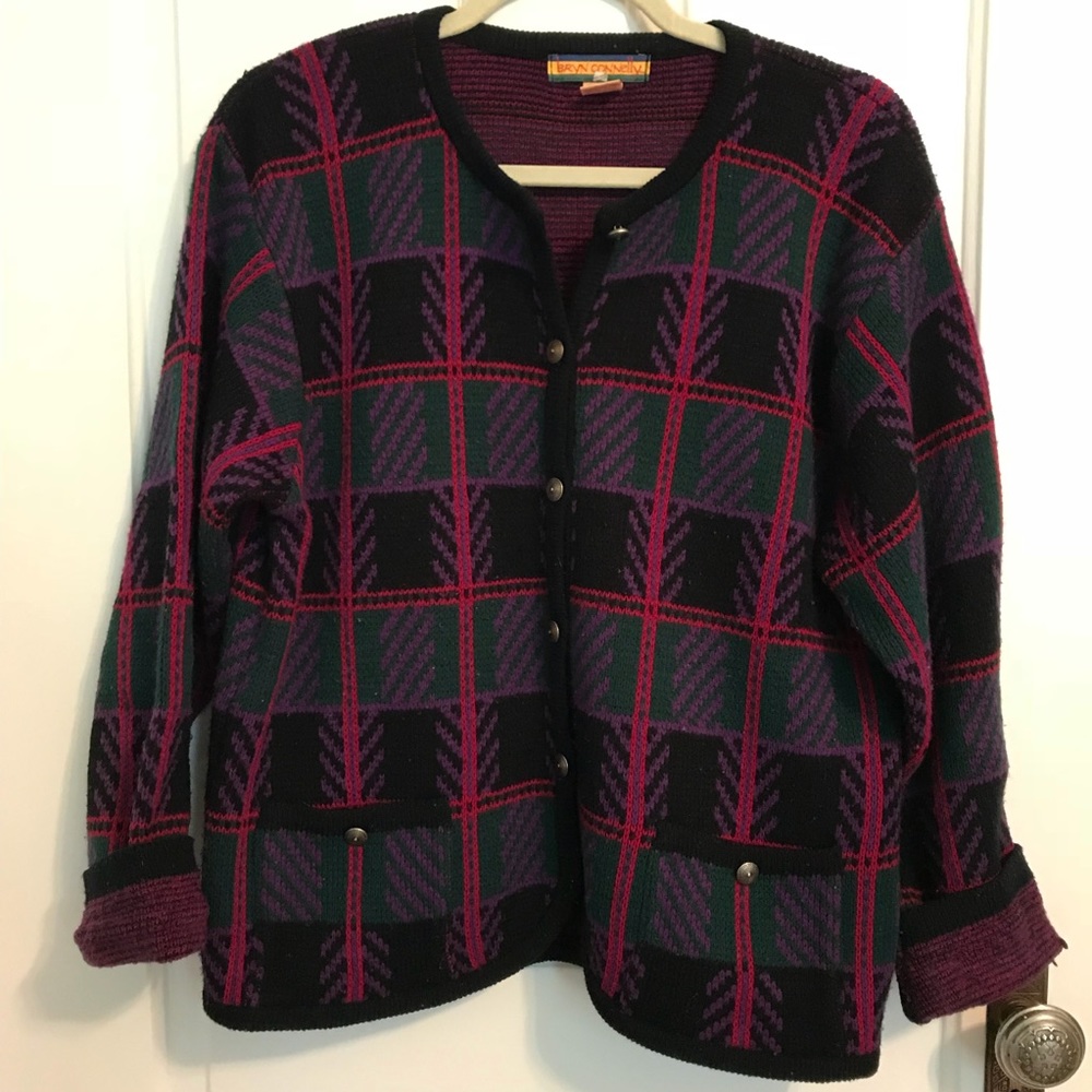 VINTAGE PURPLE SWEATER